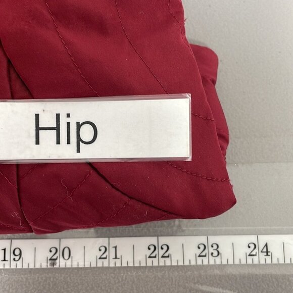 Fresh Puffer Vest NWT Full Zip Fleece Lining Red Size X Large XL - Picture 16 of 17